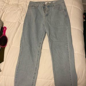 Mom straight leg jeans